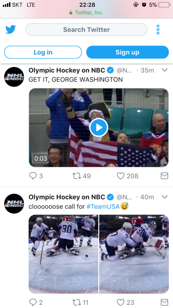 George Washington at the Winter Olympics on NBC